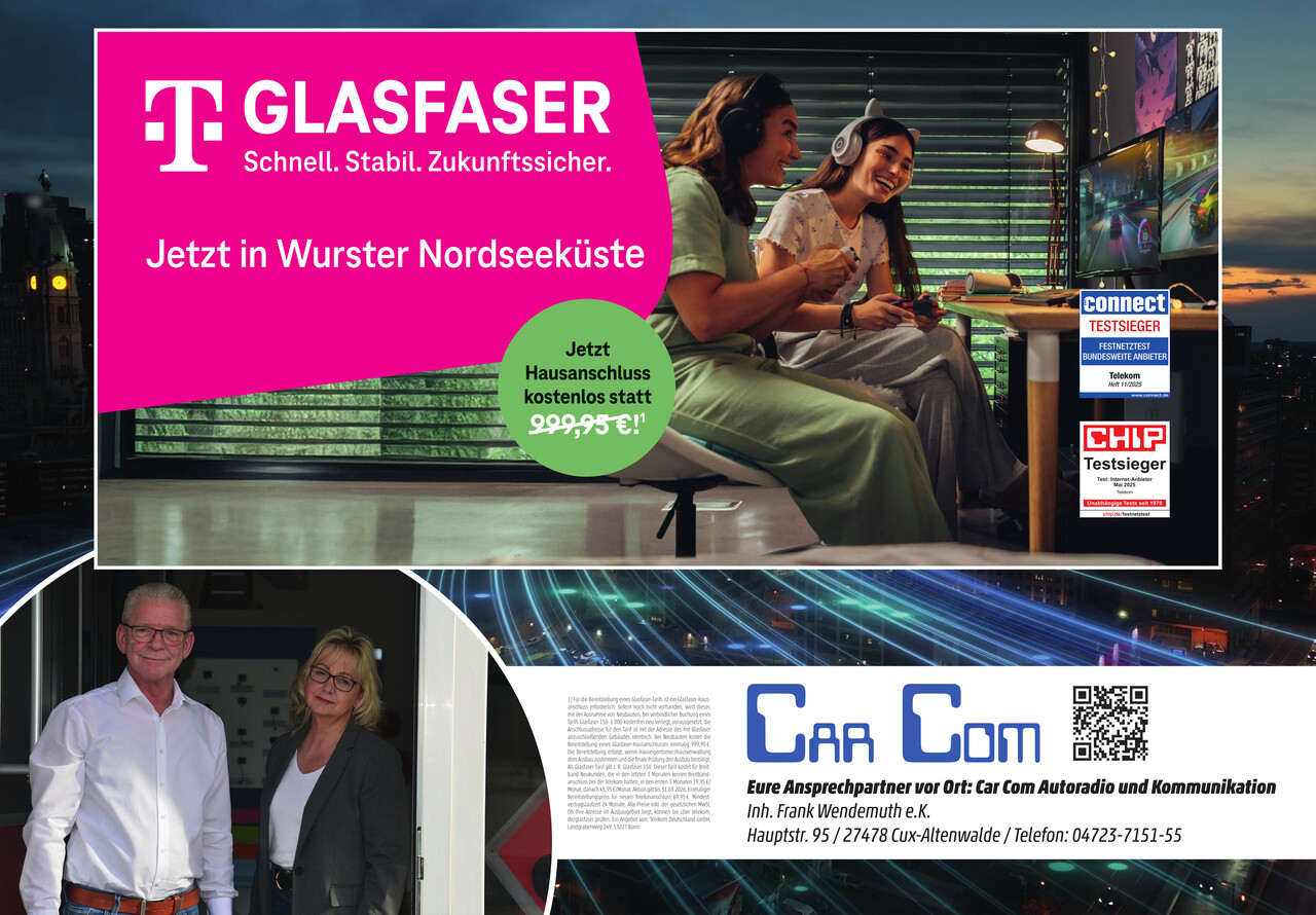 Telekom Car Com Großflächenplakat